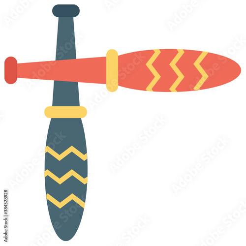 
Da circus play, juggling clubs
