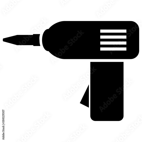 
Machine having heavy needle depicting drill machine 

