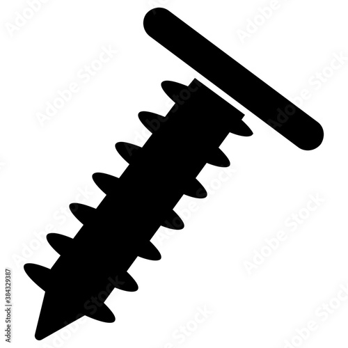 
Machine having heavy needle depicting drill machine 
