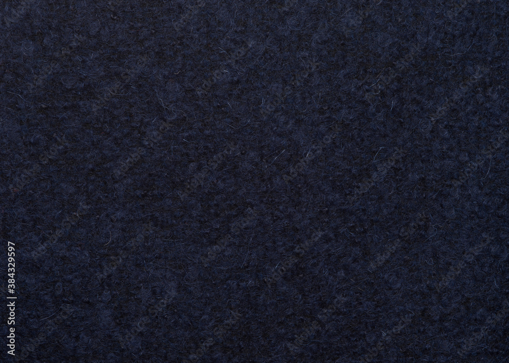 Rough dark blue fabric texture