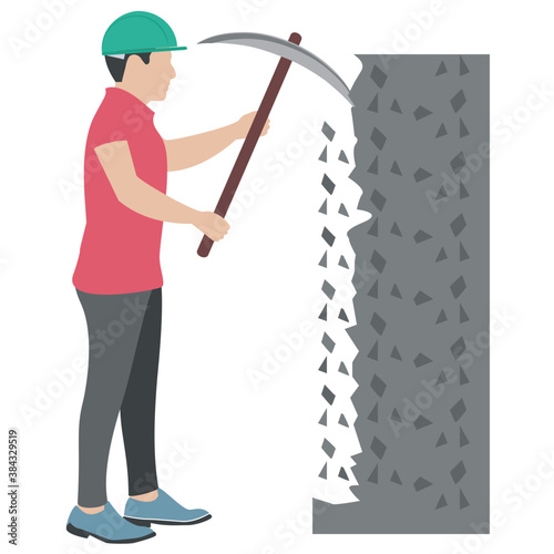 
A construction foreman to design buildings 
