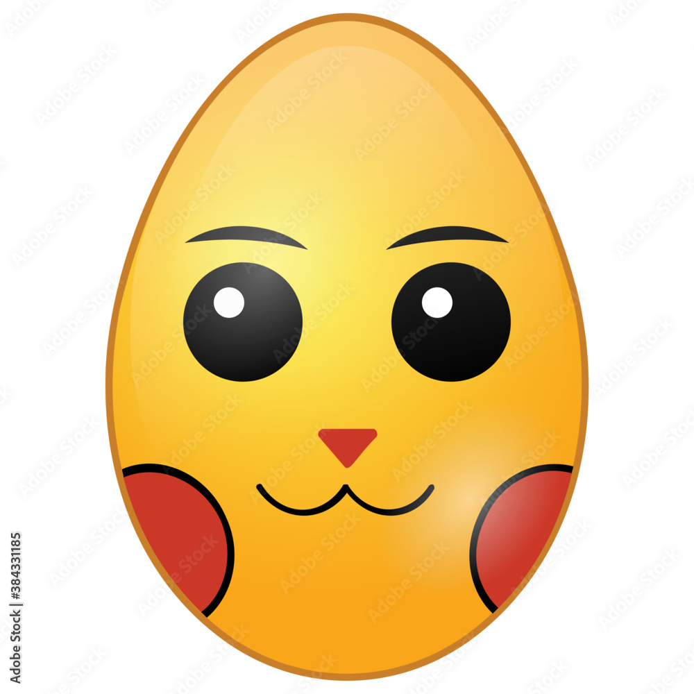 Fototapeta premium A decorative egg for easter 