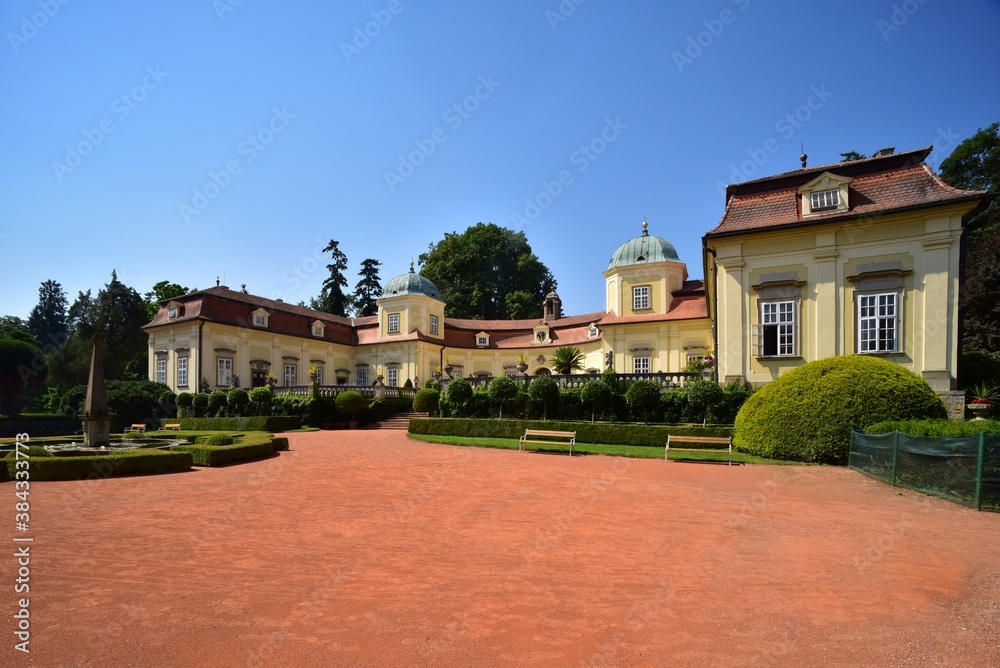 Zamek a zamecky park Buchlovice, Castle and Chateau park Buchlovice