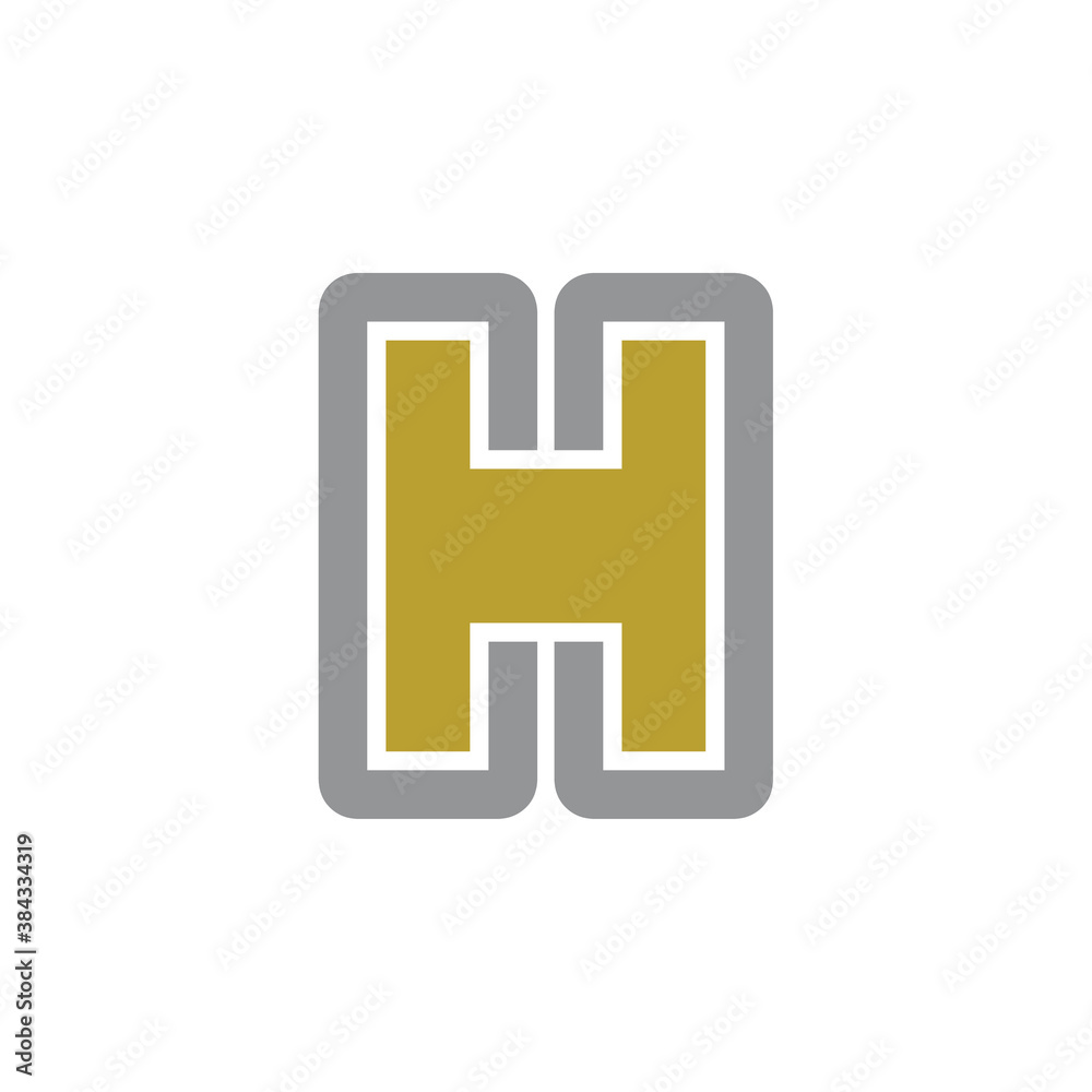 CH letter logo design vector CH letter logo design vector