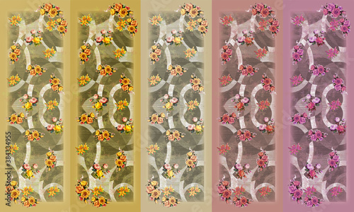 background with flowers