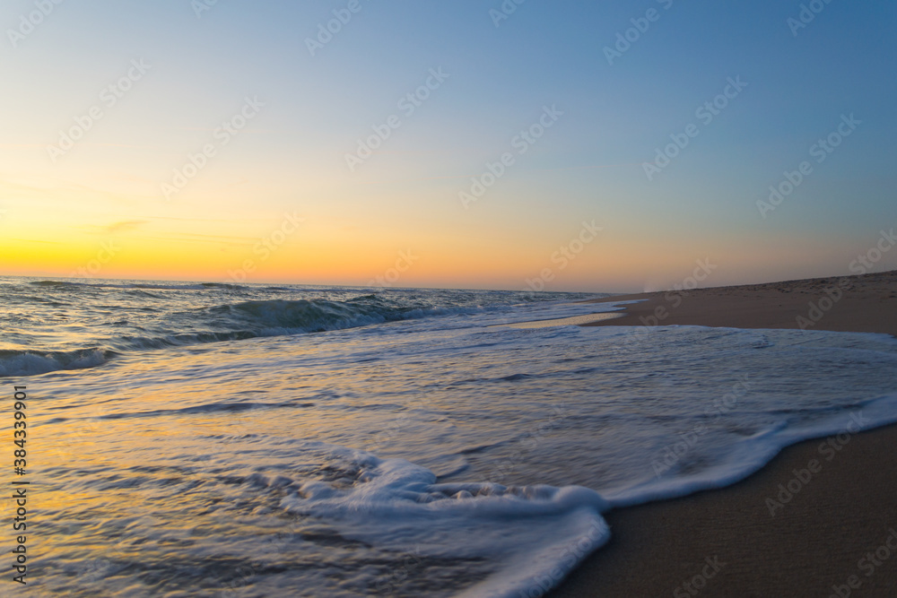 Sonnenuntergang am Rantumer Strand auf Sylt