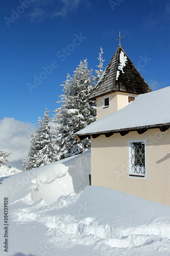Winterlandschaft Saalbach-Hinterglemm Ski