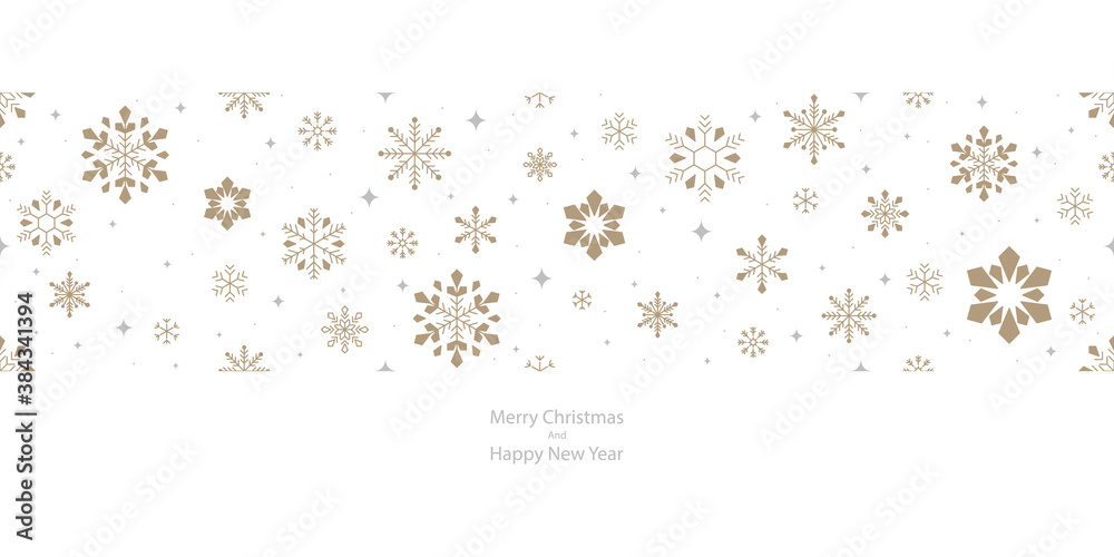 Fototapeta premium Christmas and New Year pattern vector design