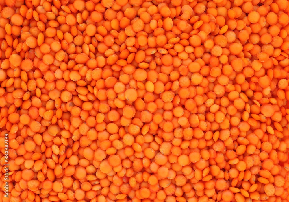 red lentils background red lentils background