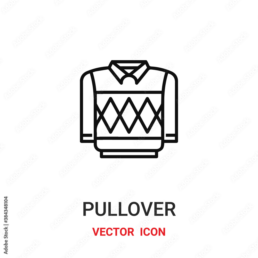 Sweater vector icon. Modern, simple flat vector illustration for website or mobile app.Pullover symbol, logo illustration. Pixel perfect vector graphics Sweater vector icon. Modern, simple flat vector illustration for website or mobile app.Pullover symbol, logo illustration. Pixel perfect vector graphics