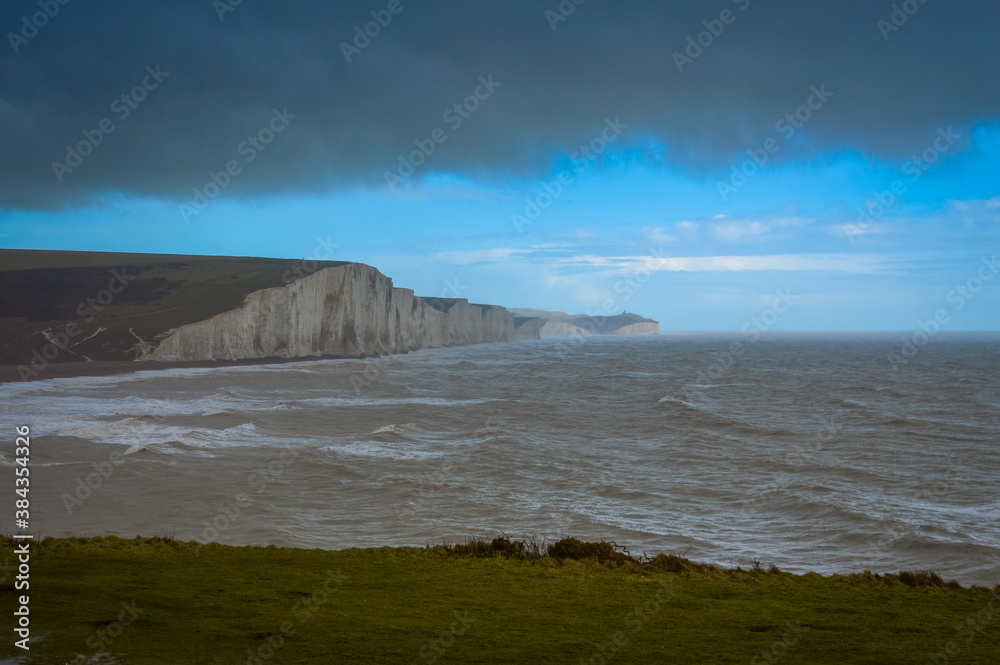 Views of the Seven Sisters from Cuckmere Haven
