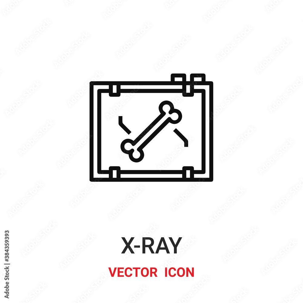 x-ray icon vector symbol. x-ray symbol icon vector for your design. Modern outline icon for your website and mobile app design. x-ray icon vector symbol. x-ray symbol icon vector for your design. Modern outline icon for your website and mobile app design.