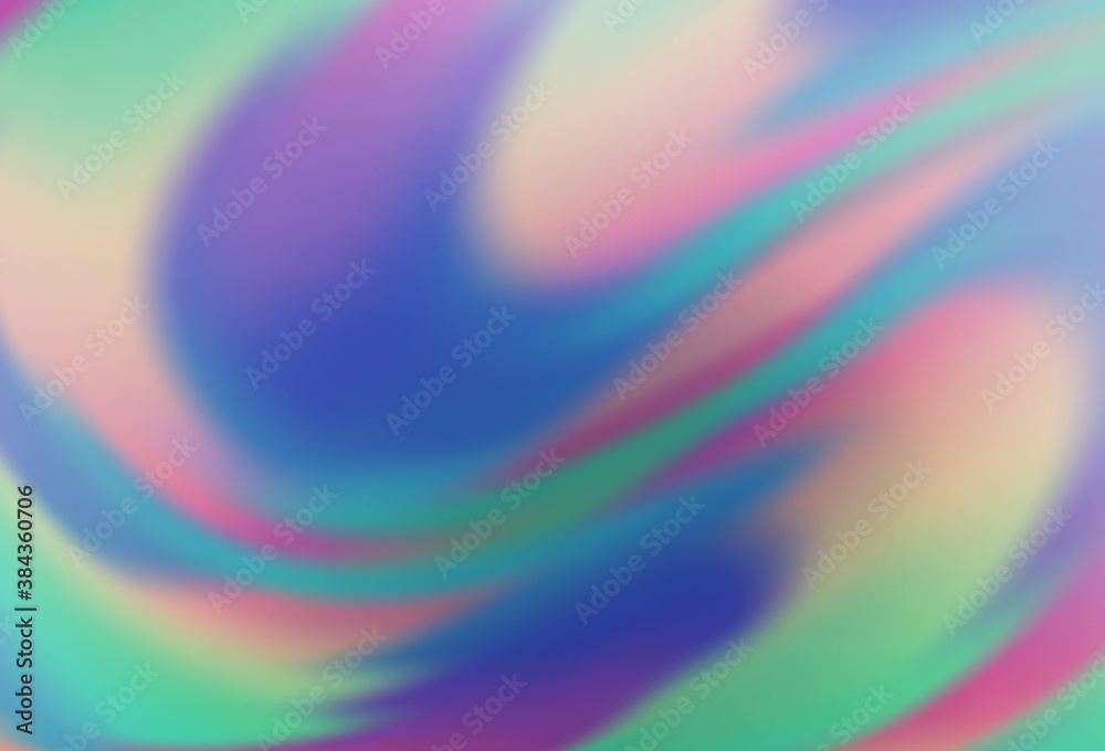 Obraz premium Light BLUE vector colorful blur backdrop.