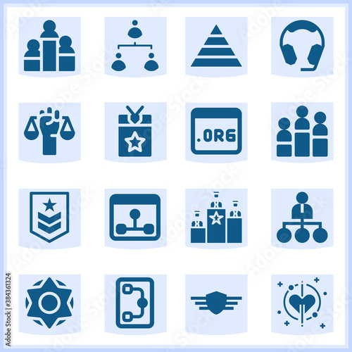 Membership  related simple set. 16  filled