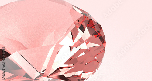 Diamond's abstract background