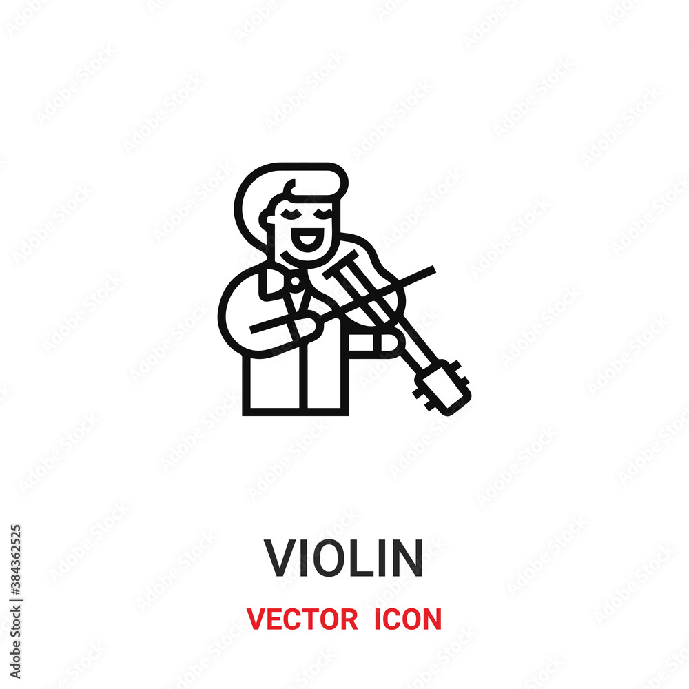 violin icon vector symbol. violin symbol icon vector for your design. Modern outline icon for your website and mobile app design. violin icon vector symbol. violin symbol icon vector for your design. Modern outline icon for your website and mobile app design.