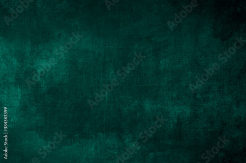 Dark green background