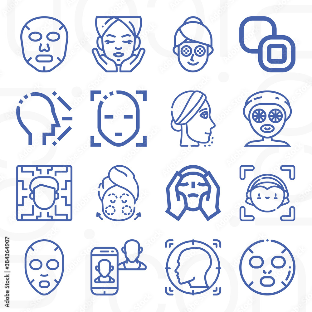 16 pack of paralysis lineal web icons set 16 pack of paralysis lineal web icons set