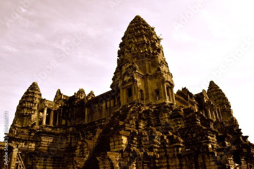 Angkor Wat Temples in Siem Reap, Cambodia © Vikram_B