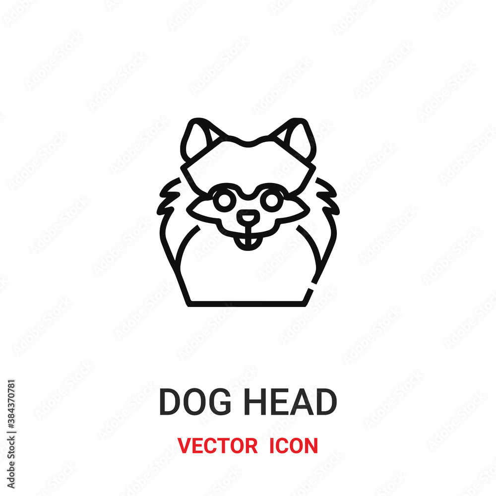 Dog vector icon. Modern, simple flat vector illustration for website or mobile app.Dog head symbol, logo illustration. Pixel perfect vector graphics Dog vector icon. Modern, simple flat vector illustration for website or mobile app.Dog head symbol, logo illustration. Pixel perfect vector graphics