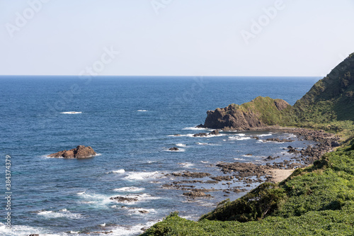 Okunoto Ishikawa view of seaside photo