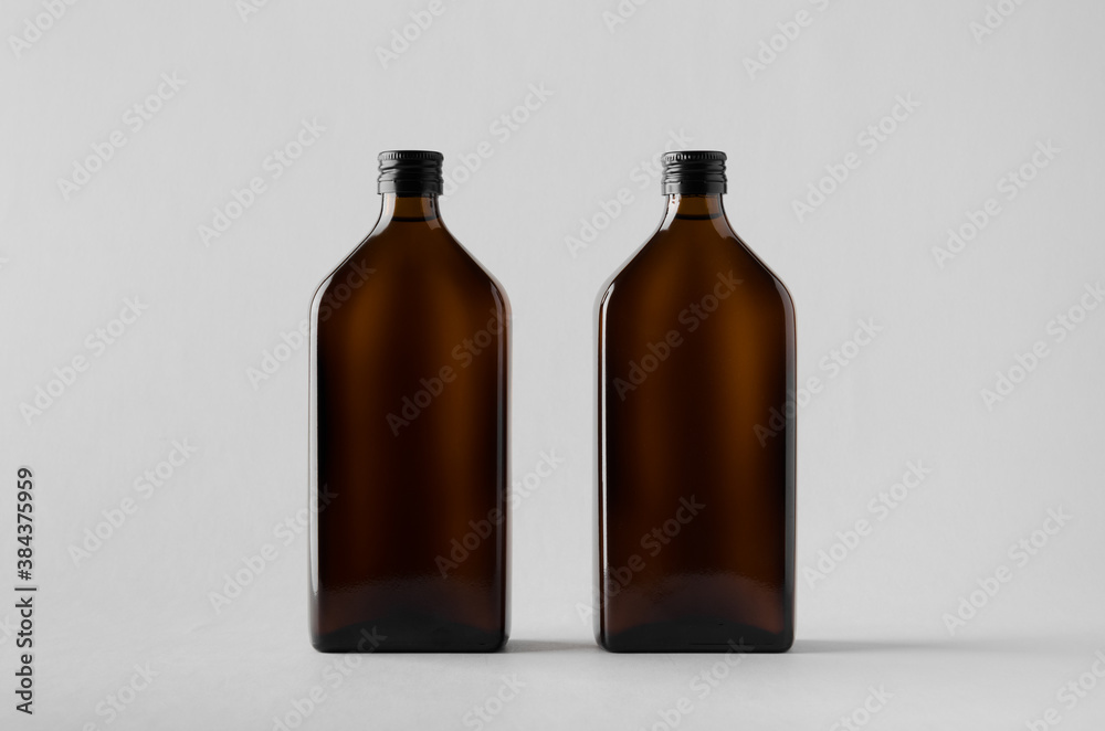 Pharmaceutical Bottle Mock-Up - Two Bottles Pharmaceutical Bottle Mock-Up - Two Bottles