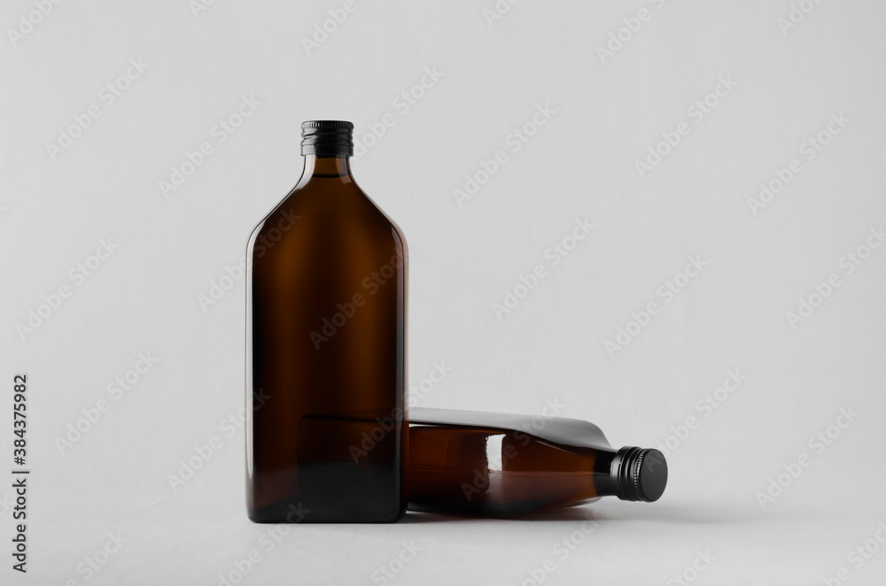 Pharmaceutical Bottle Mock-Up - Two Bottles Pharmaceutical Bottle Mock-Up - Two Bottles