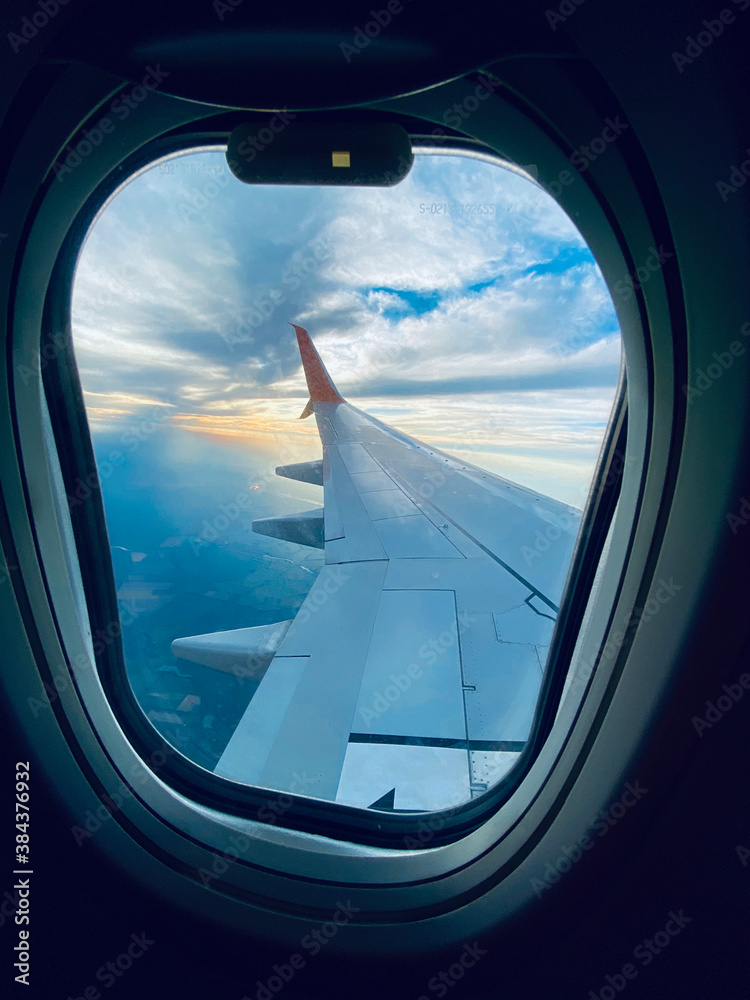 Looking through the Airplane Window Looking through the Airplane Window
