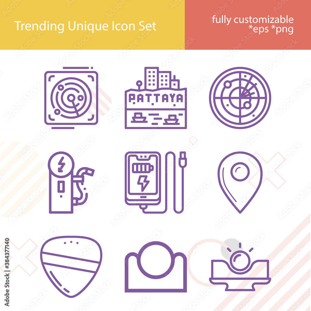 Simple set of blame related lineal icons. Simple set of blame related lineal icons.