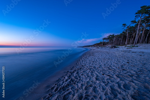 Darßer Weststrand im letzten Tageslicht