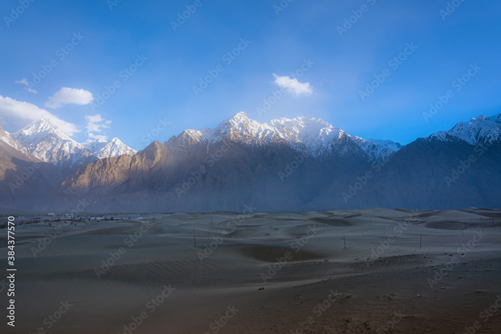 katpana cold desert in skardu northern areas of gilgit baltistan ...