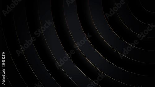 Diseño de fondo abstracto de lujo negro