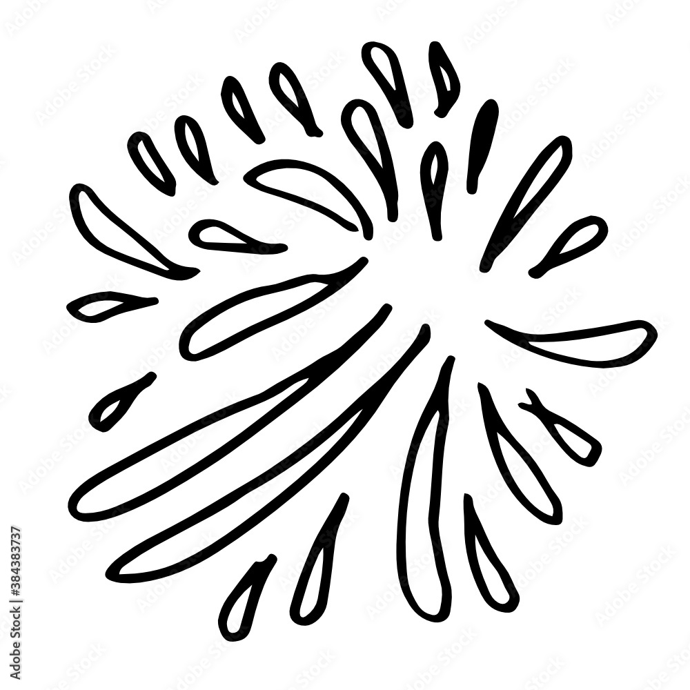 doodle design element, starburst doodle ,sparkling doodle,firework doodle. doodle design element, starburst doodle ,sparkling doodle,firework doodle.