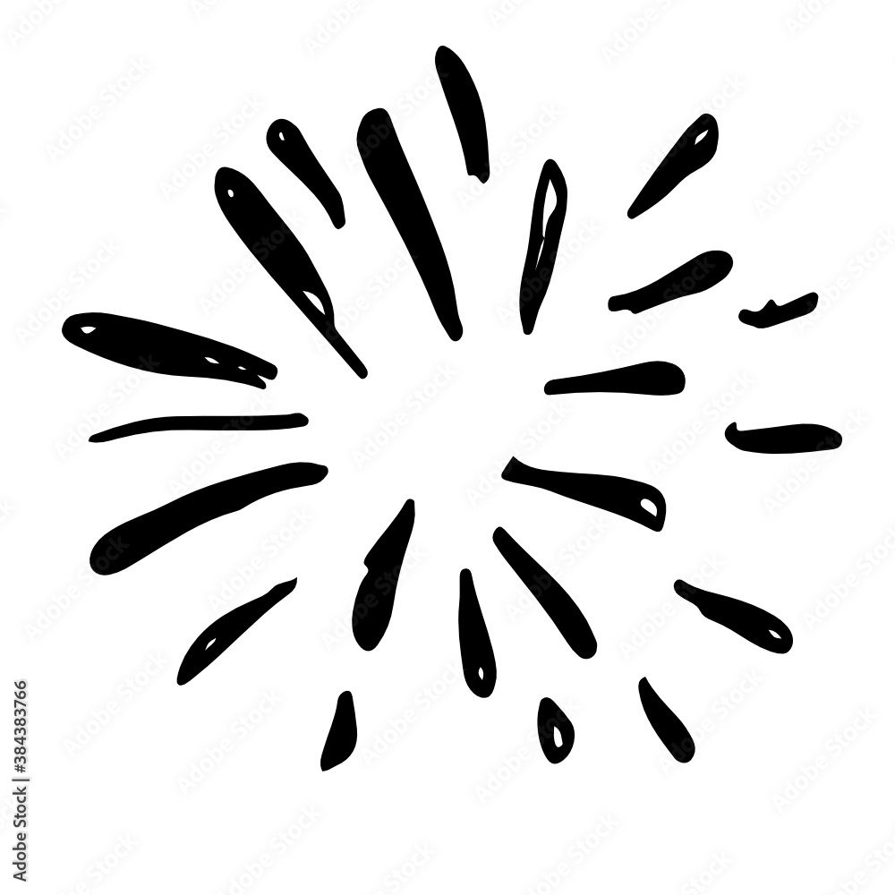 doodle design element, starburst doodle ,sparkling doodle,firework doodle. doodle design element, starburst doodle ,sparkling doodle,firework doodle.