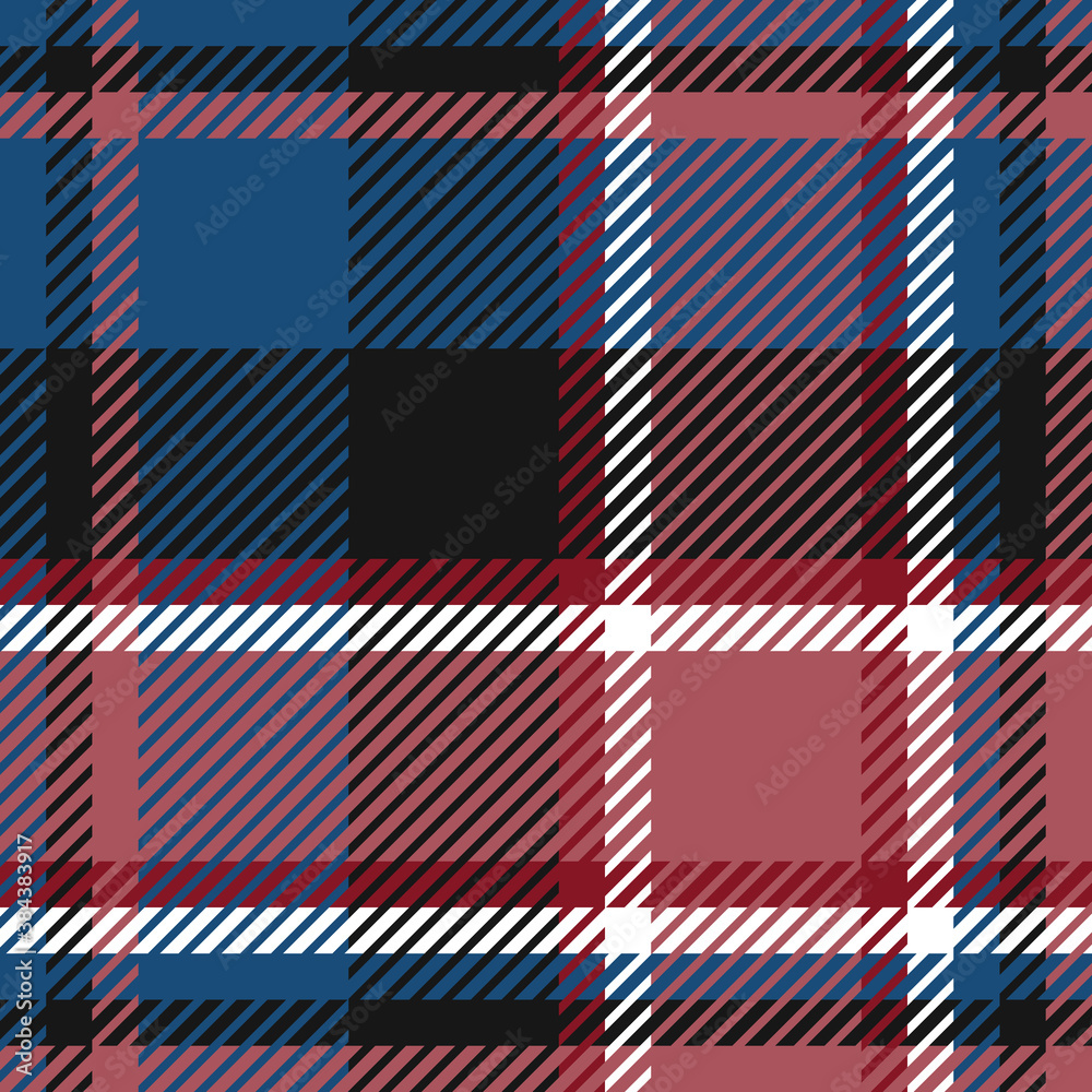 Plaid or tartan vector is background or texture in many color of graphic design Plaid or tartan vector is background or texture in many color of graphic design
