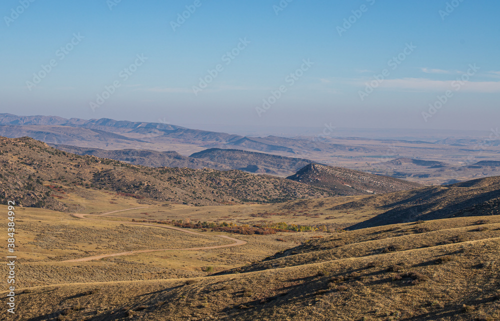 landscape with mountains