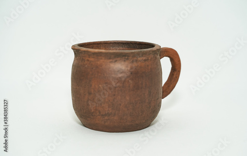 ceramic mug isolated on a white background