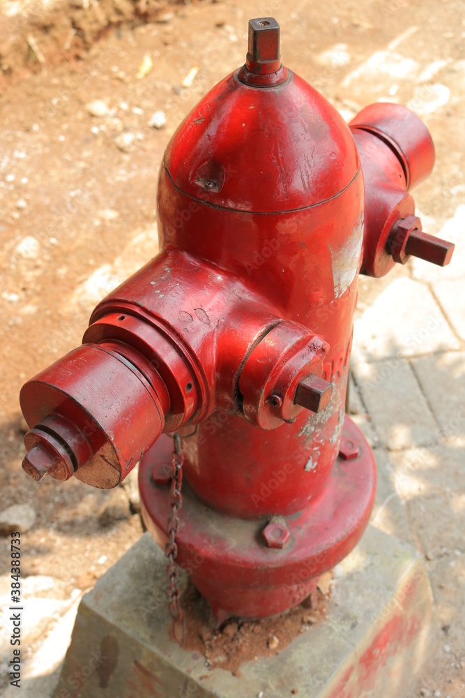 Fire hydrant pillar at roadside Fire hydrant pillar at roadside