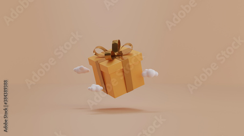 gift box with ribbon