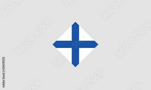 Finland flag diamond vector illustration Free Download Finland flag diamond vector illustration - GFXLoad