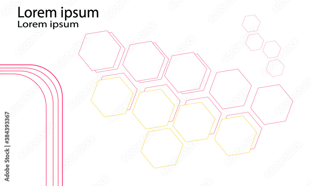 info graphic with shape and copy space for text 