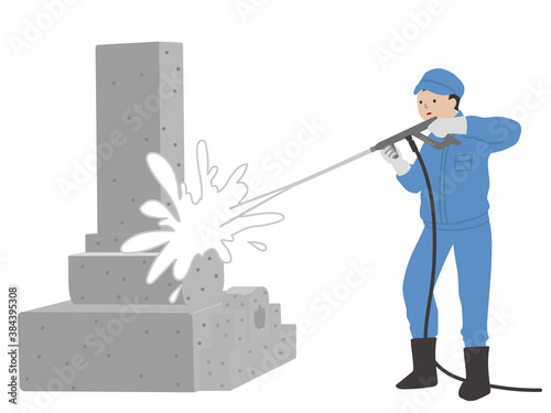 墓石の清掃サービス