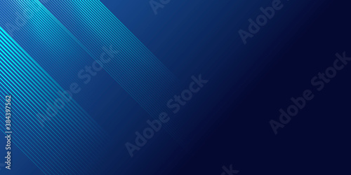 Modern blue abstract geometric technological background. Template brochure and layout design 