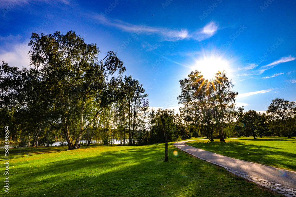Spaziergang am Dutzendteich in Nürnberg Spaziergang am Dutzendteich in Nürnberg