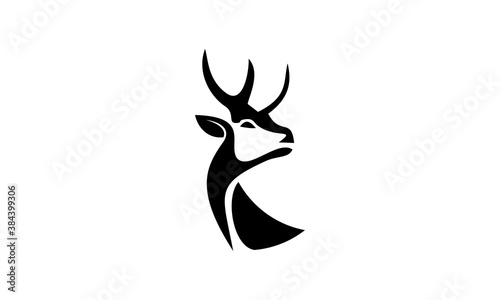 deer vector logo