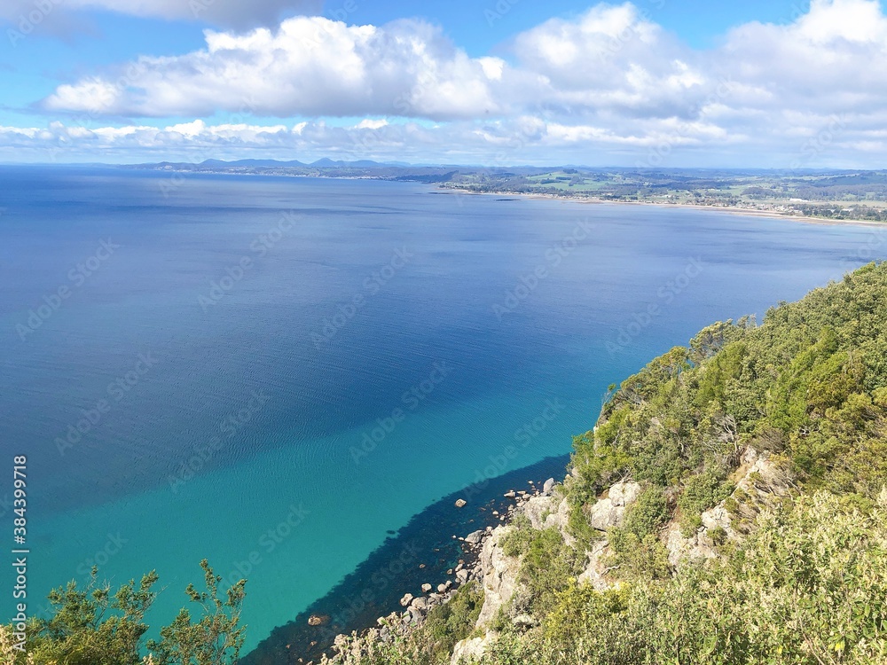 the beautiful ocean in Tasmania, Australia