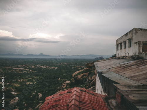 view from the top of the mountain