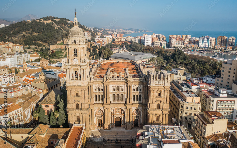 Cathedral of the incarnation in Malaga