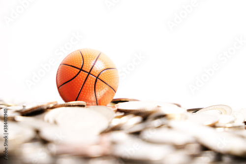 Basketball on the way of money prize