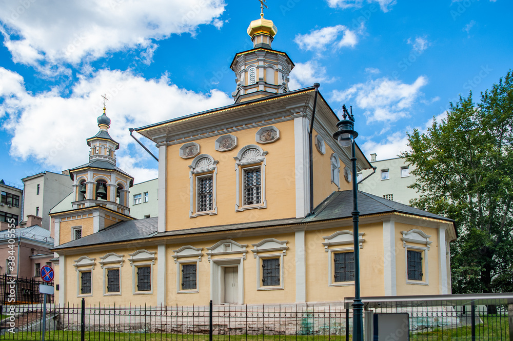 On the ancient street Varvarka, whose name comes from the Church of St. Barbara, many monuments of ancient Moscow architecture have been preserved.  